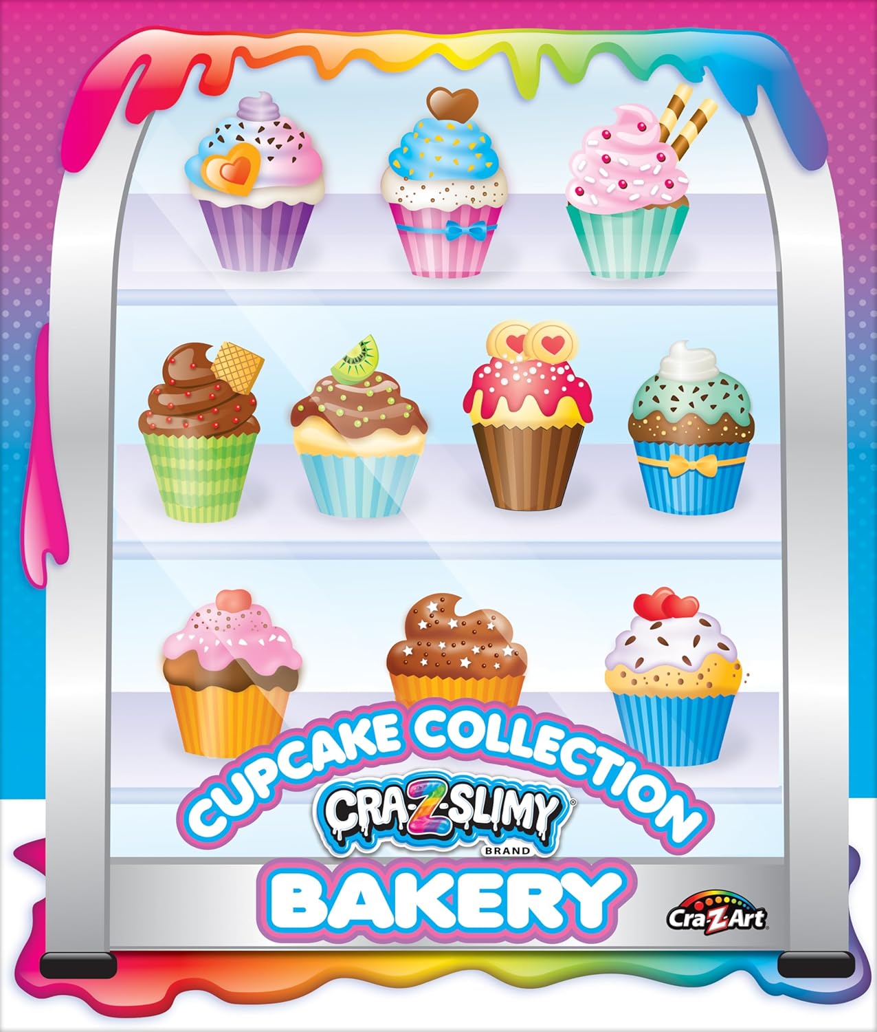 Mini Mania Slimy Fun Cupcake Collection