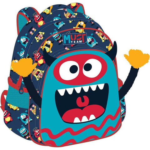 BACKPACK  27Χ10Χ31 2CASES MONSTER