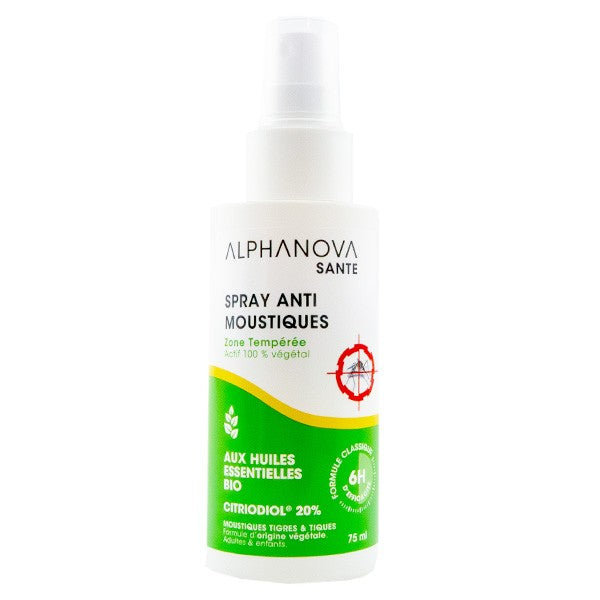 Alphanova Mosquito Repellent Temperate Zone 75Ml