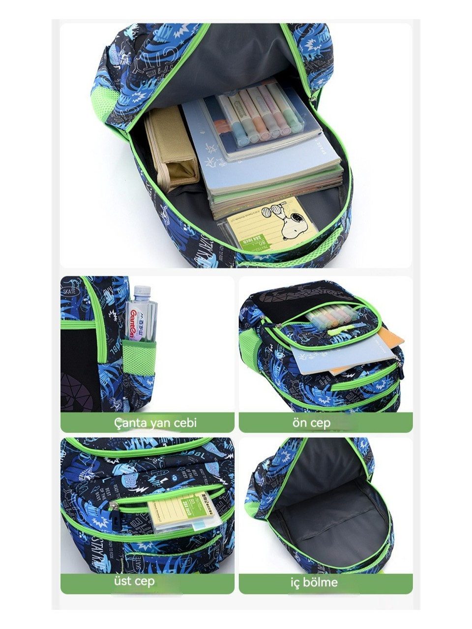 Fashion Cartoon Children's School Bag