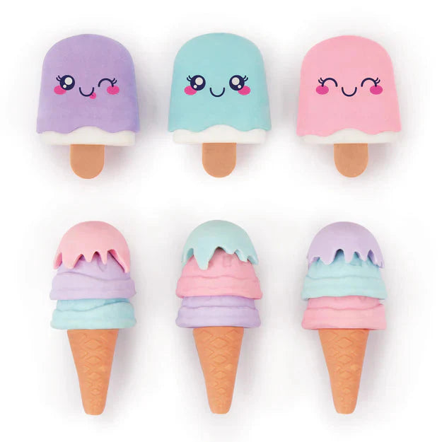 Get the Scoop On Erasers 6Pcs Art & Crafts Get the Scoop On Erasers 6Pcs Get the Scoop On Erasers 6Pcs MAKE IT REAL