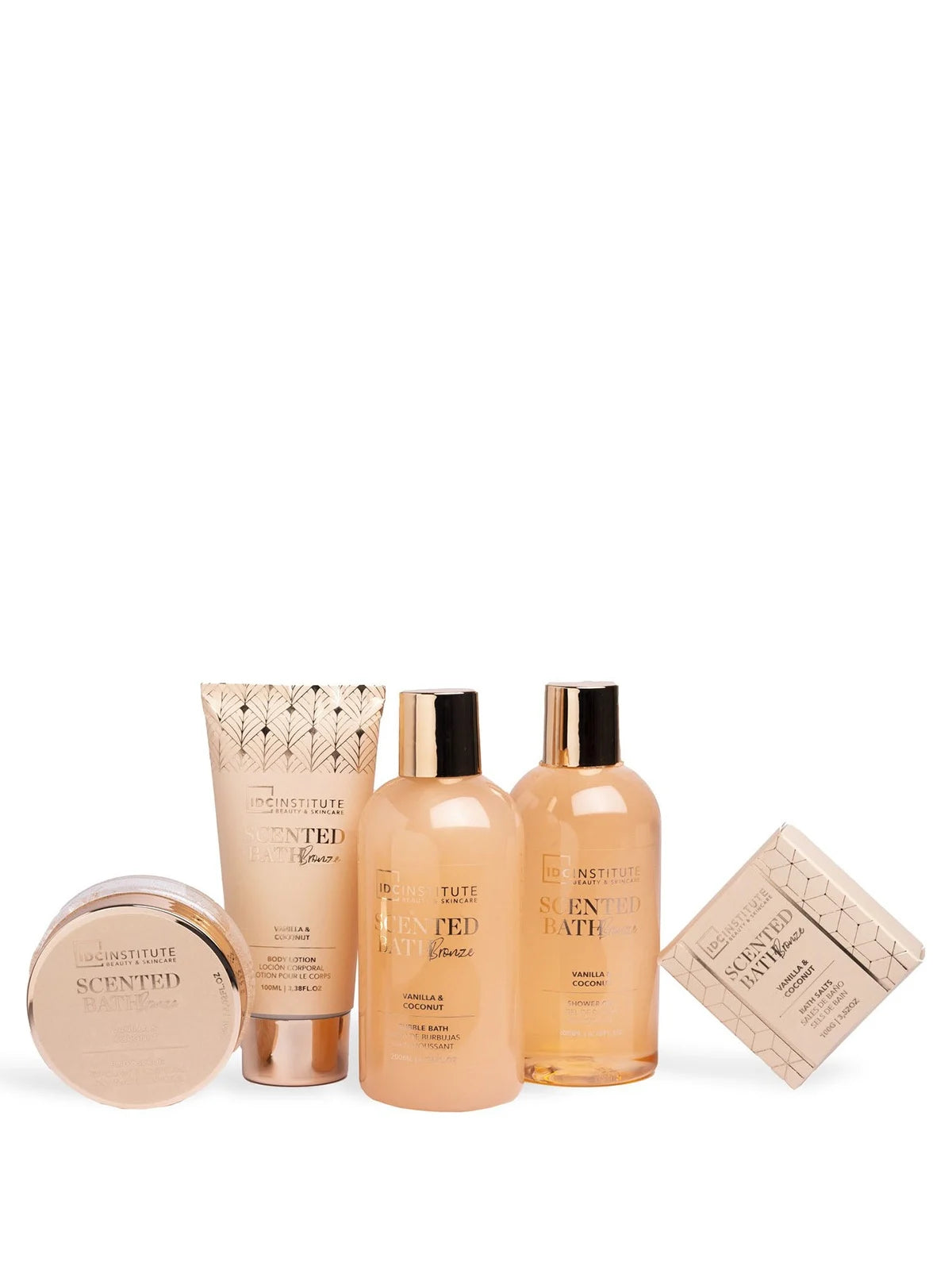 Scented Bath Bronze 5 Pcs Gift Box
