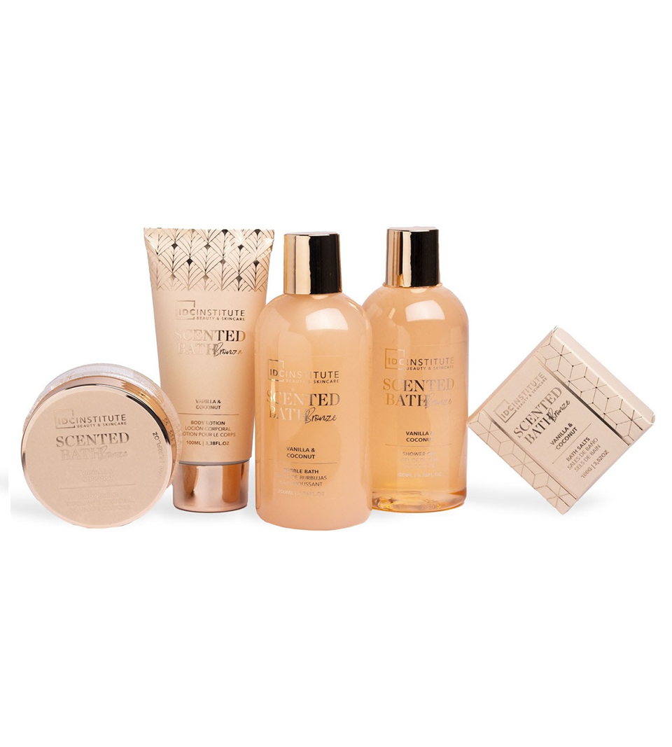 Scented Bath Bronze 5 Pcs Gift Box