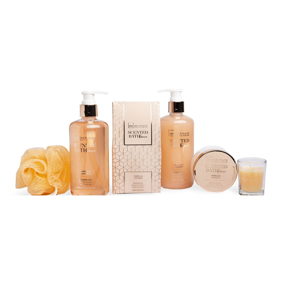 Scented Bath Bronze 6 Pcs Basket