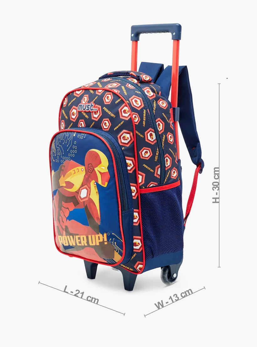 Trolley Backpack Set - 43x30x13 cms