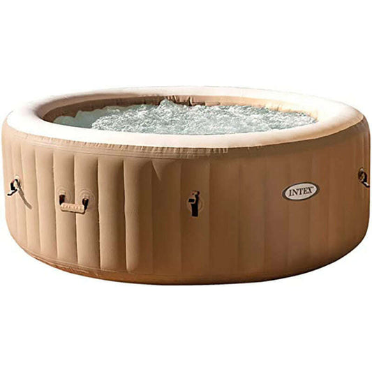 Purespa Bubble Massage 196X71Cm 4Pers Spa Bubble Pools Purespa Bubble Massage 196X71Cm 4Pers Purespa Bubble Massage 196X71Cm 4Pers Intex