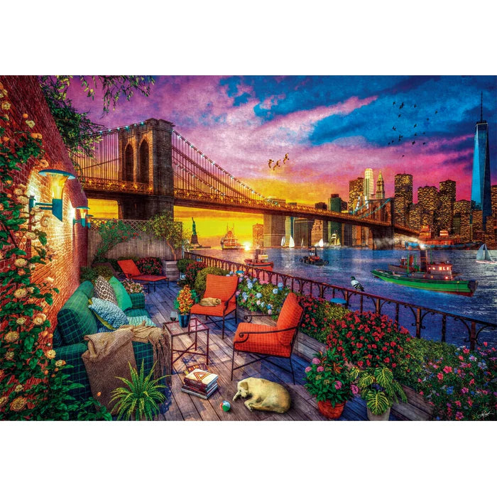 Manhattan Balcony Sunset - 3000 pieces