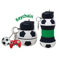 Sports Soccer Collapsible Water Bottle 500ml