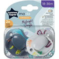 Moda Soothers, Symmetrical Orthodontic 18-36m, Pack of 2