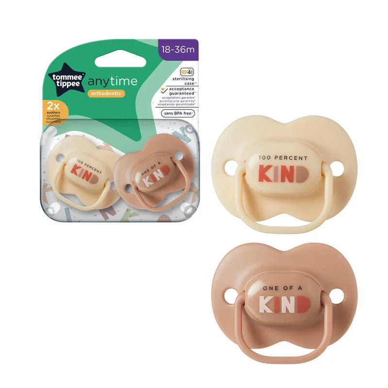 Anytime Soother 2-Pack, 18-36 months