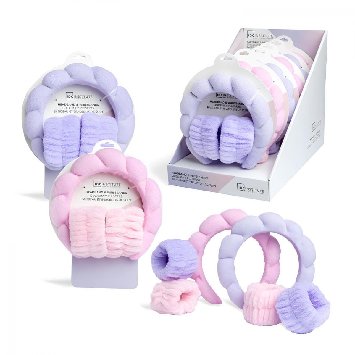Skincare Headband And Wristband