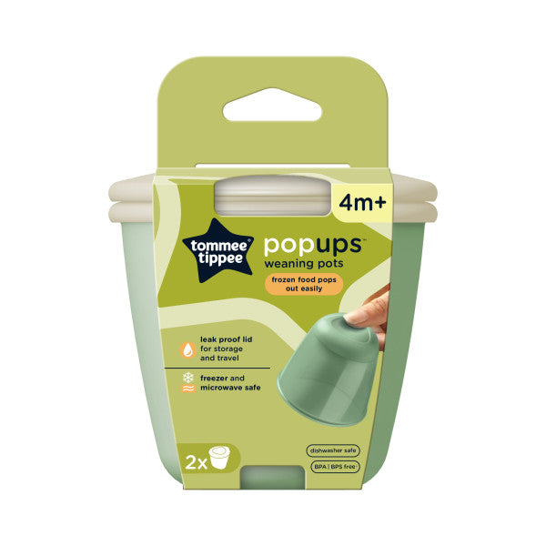 Explora 4 oz Pop Up Weaning Pots