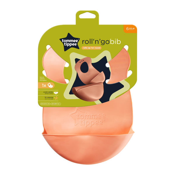 Roll & Go Silicone Baby Bib