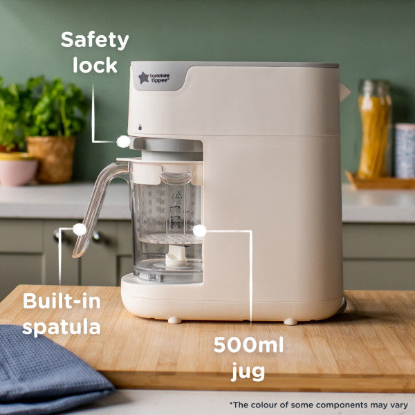 Quick-Cook 6-in-1 Baby Food Maker - WHITE