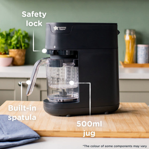 Quick-Cook 6-in-1 Baby Food Maker - BLACK