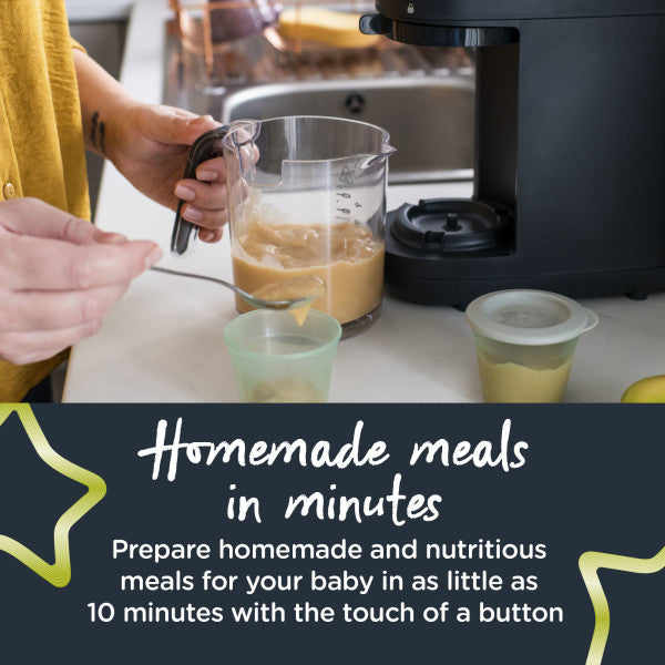 Quick-Cook 6-in-1 Baby Food Maker - BLACK