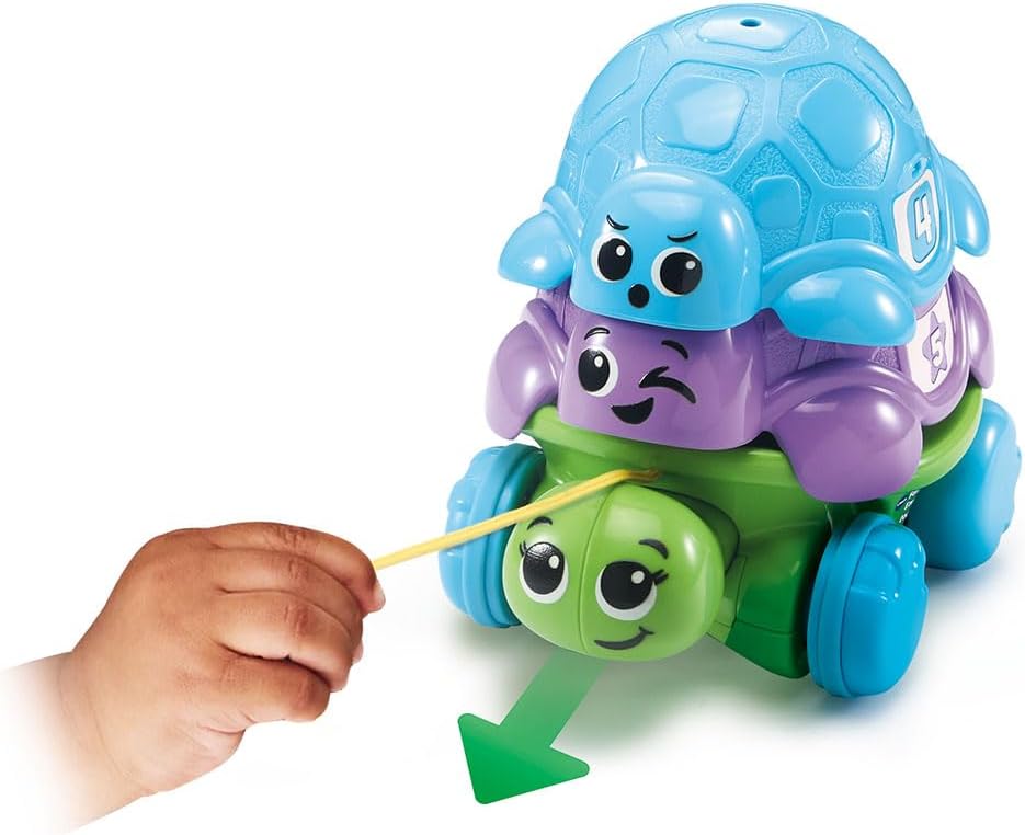 Turtle Stacking Family, Baby Stacking Tower