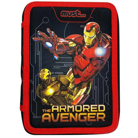 Iron Man double decker filled pencil case