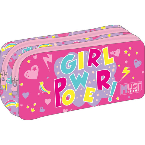 Must School Pencil Case - Girl power
