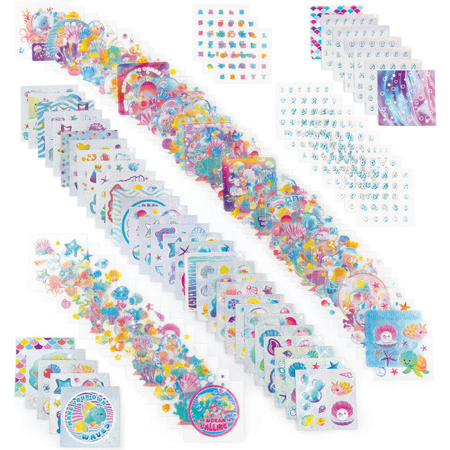 Aquatic - Fantasy Sticker Set