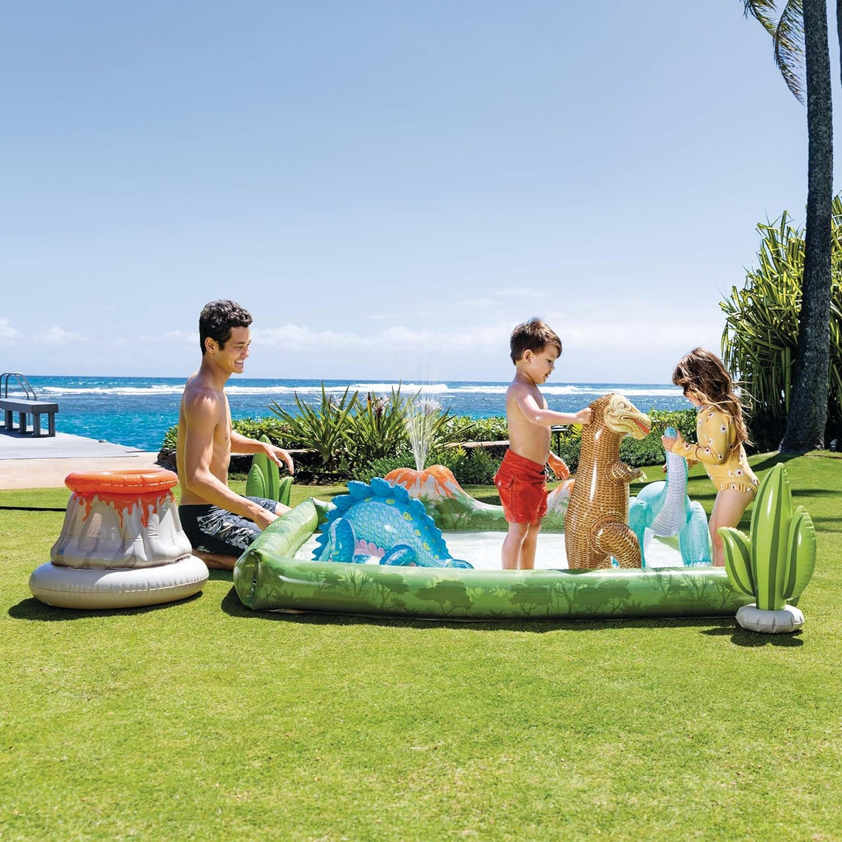 Jurassic Adventure Play Center 201x201x36cm