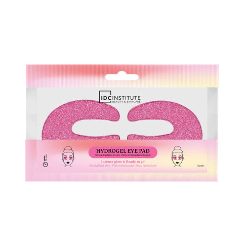 C Shaped Glitter Eye Pads Pink