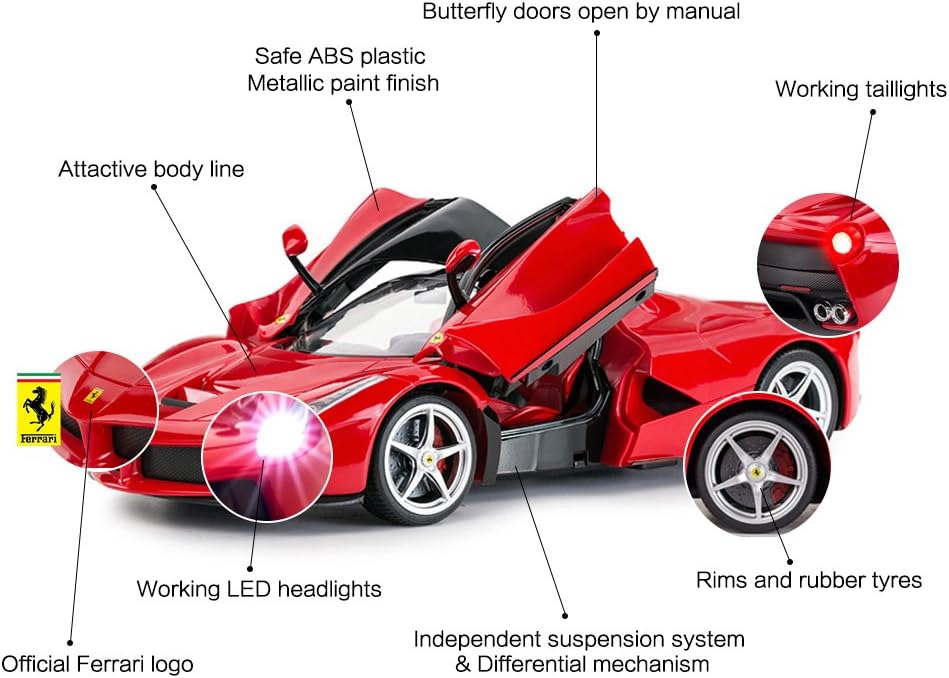 1/14 Scale Ferrari - LaFerrari Radio Remote Control