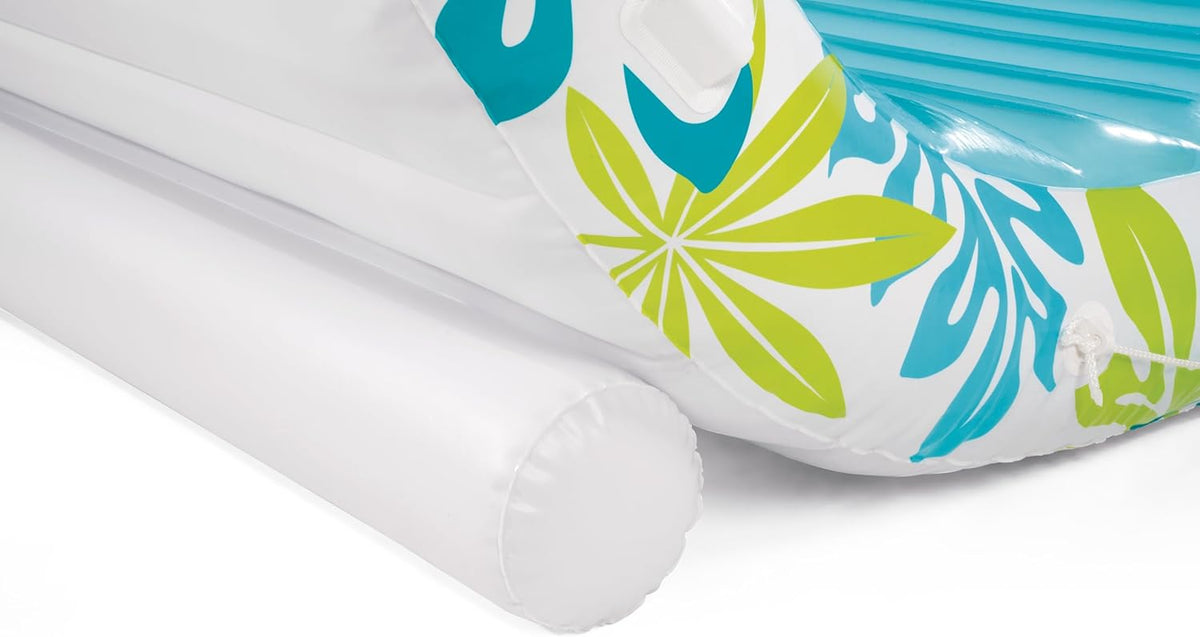 Tropical Canopy Lounge: Detachable Fabric Sunshade