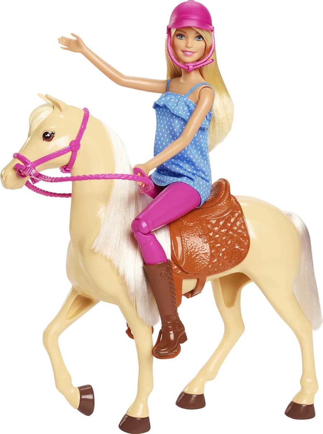 Doll & Toy Horse Set