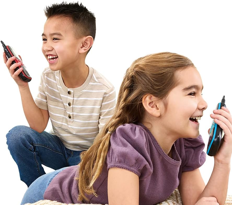 KidiTalkie Explorer. Interactive Walkie-Talkie with Games and Voice Effects