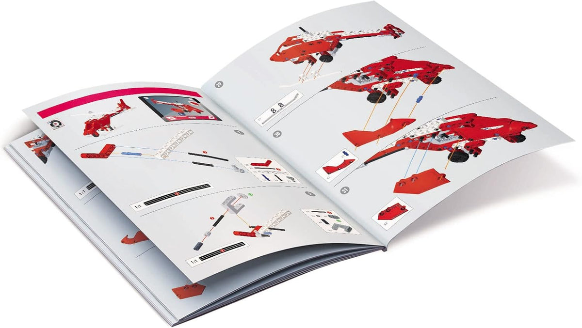 Mechanics Lab Fire Helicopter Building Set