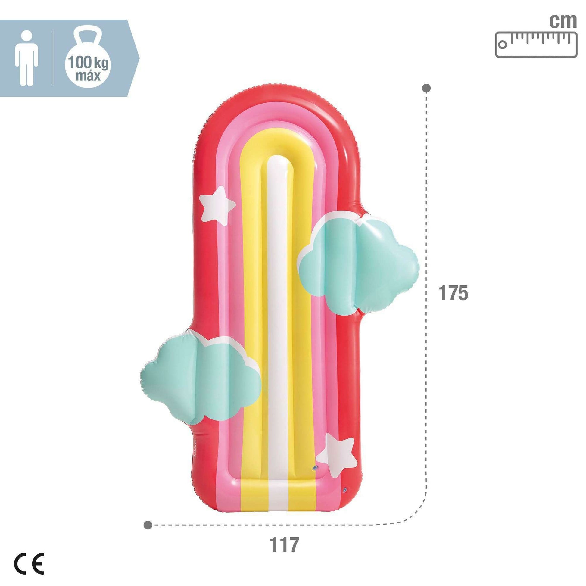 Rainbow Cloud Inflatable Float Kids Inflatables Rainbow Cloud Inflatable Float Rainbow Cloud Inflatable Float Intex