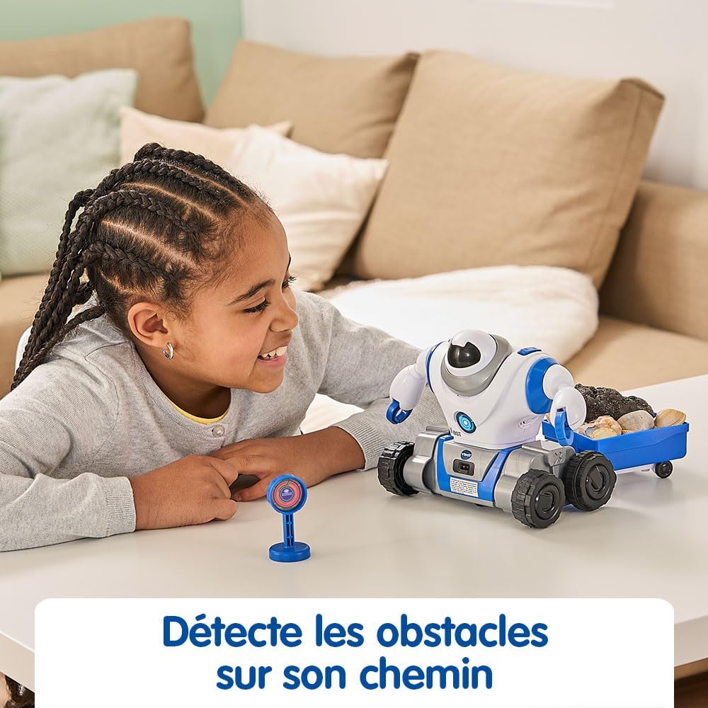V-Bot® Explorer, 5-in-1 Robot for Kids to Build