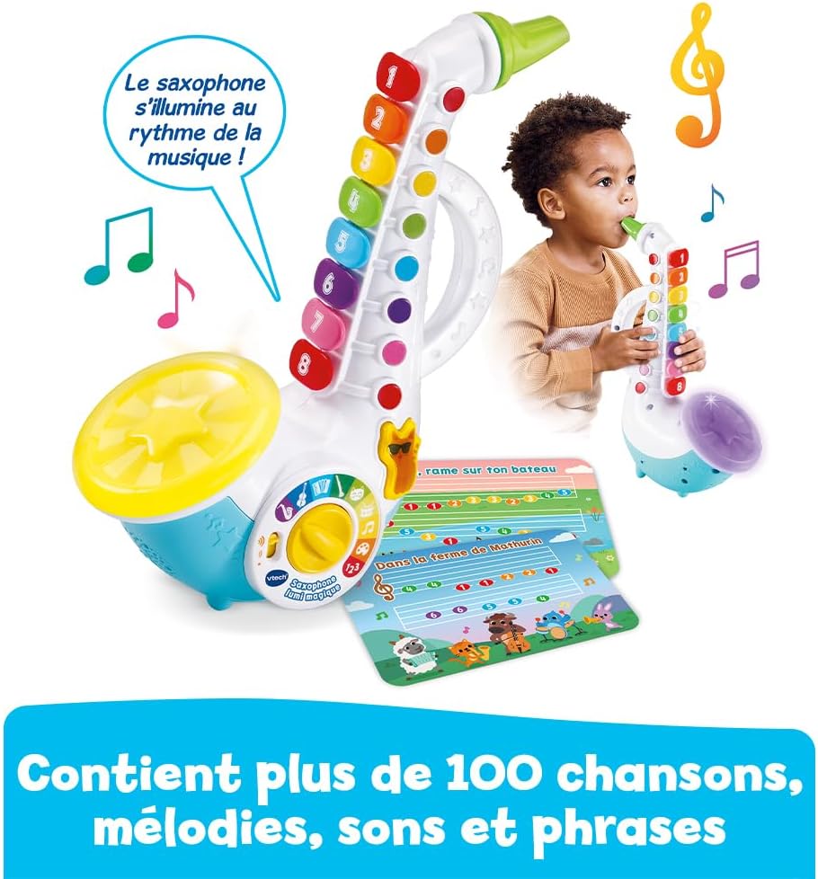 Lumi Magic Saxophone, Children's Musical Instrument