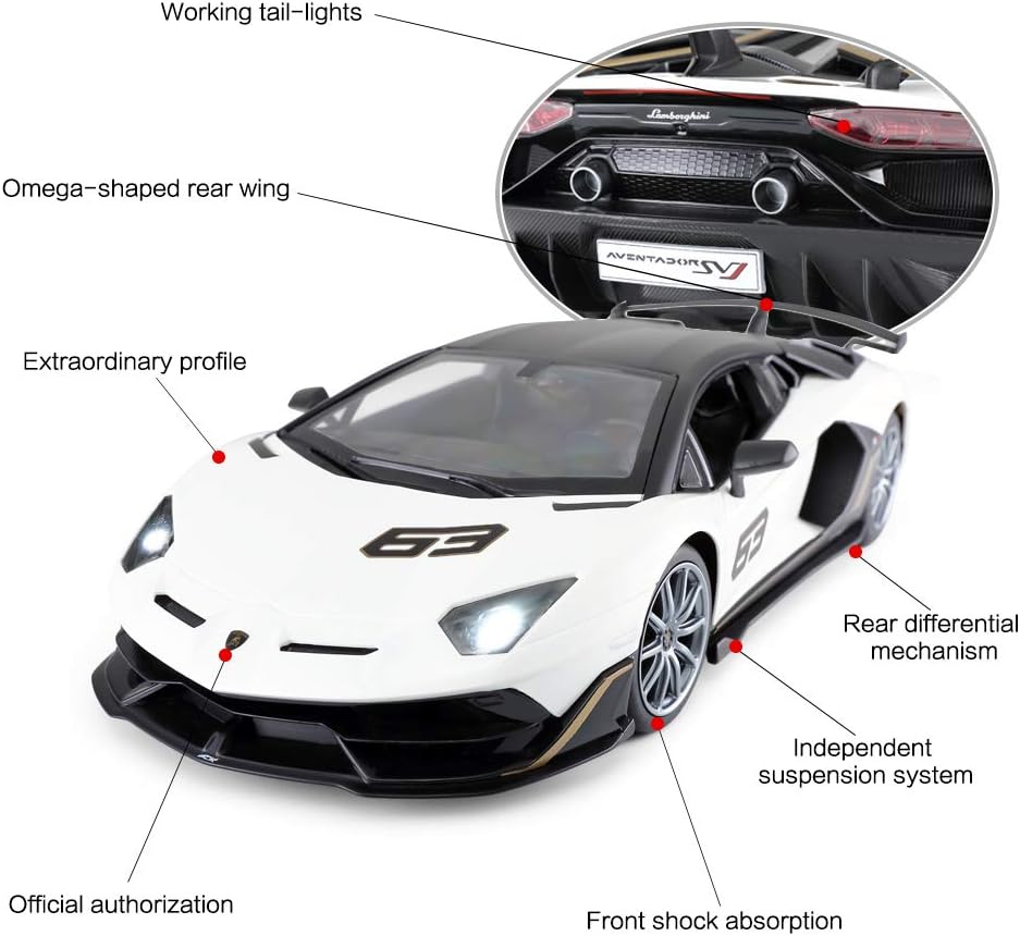 Lamborghini Car 1:14 Aventador SVJ