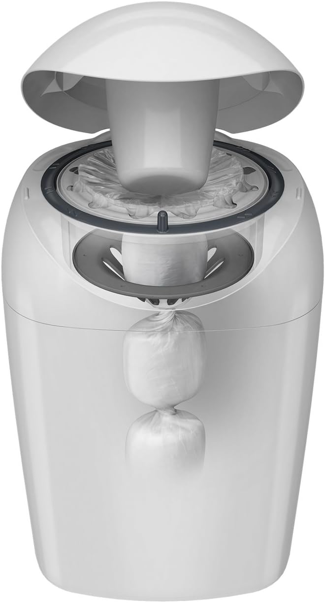 Sangenic Tec Nappy Disposal Tub, White