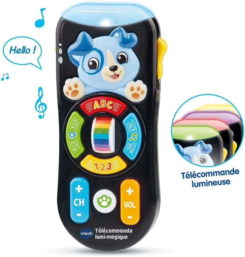Lumi-Magic Remote Control, Colour Changing Baby TV Remote