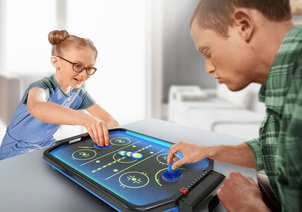 Electronic Arcade Air Hockey - Hyper Neon Series