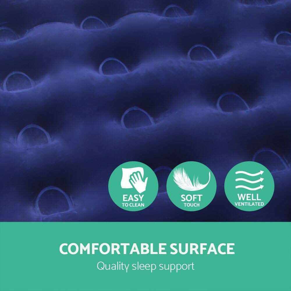 Junior Twin Built-in Foot Pump Airbed 185x76x28cm, 1 Person Air Bed Junior Twin Built-in Foot Pump Airbed 185x76x28cm, 1 Person Junior Twin Built-in Foot Pump Airbed 185x76x28cm, 1 Person Bestway