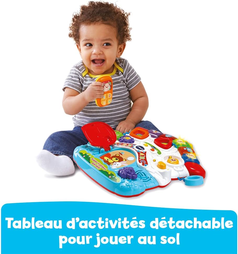 Super Orange Foldable Talking Baby Walker