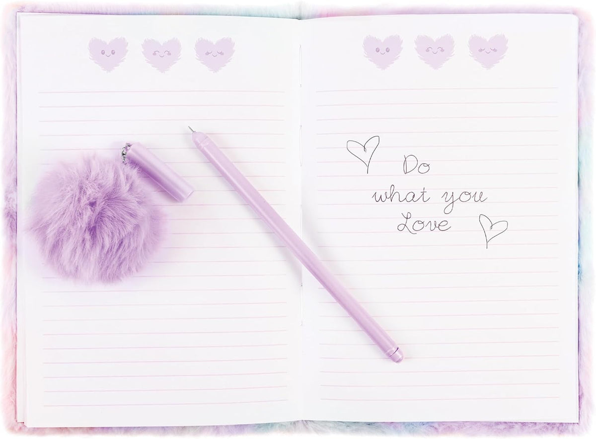 Imagination Land Wild Style Plush Journal & Pen