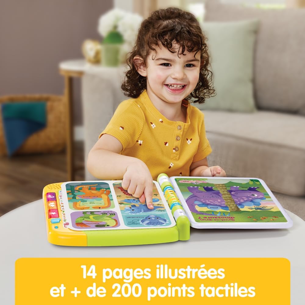 The Big Interactive Dinosaur Book - French Version