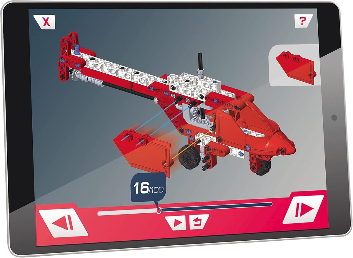 Mechanics Lab Fire Helicopter Building Set