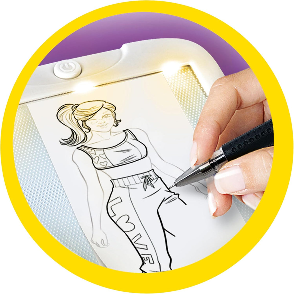 Fashion Designer, Light Board, Clothes Set