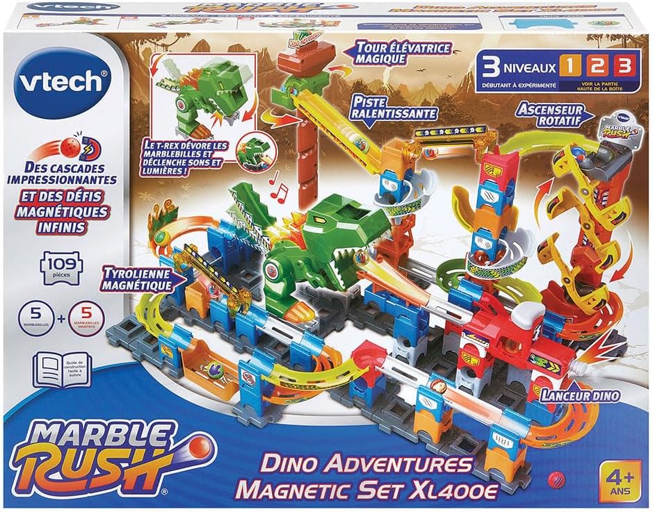 Marble Rush® Magnetic Dino Adventure