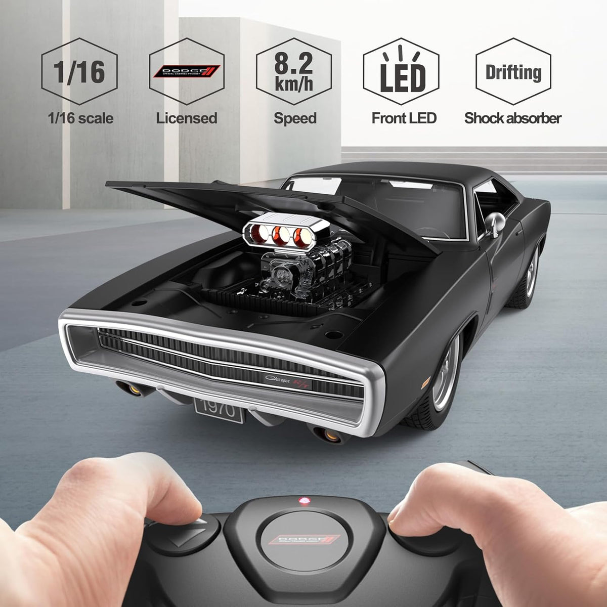 1:16 Fast & Furious 1970 Dodge Charger