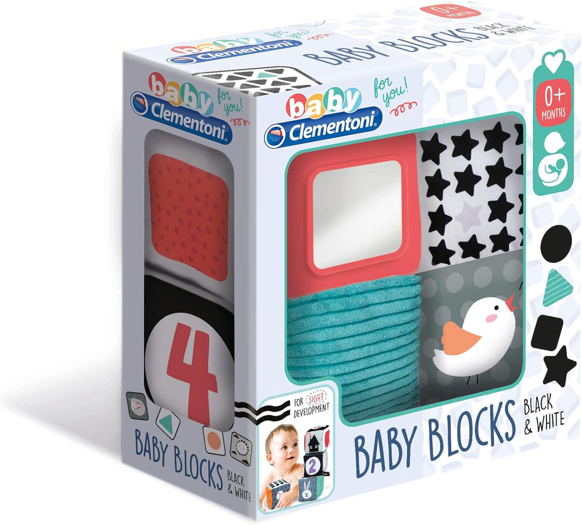 Black & White Cubes for Toddlers