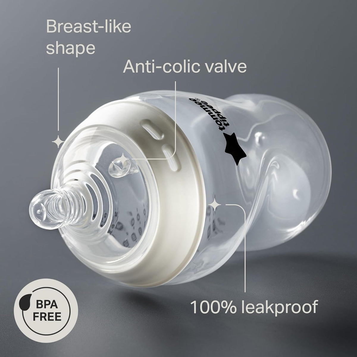 Natural Start Newborn Starter Set, 150 ml and 260 ml Anti-Colic Baby Bottles
