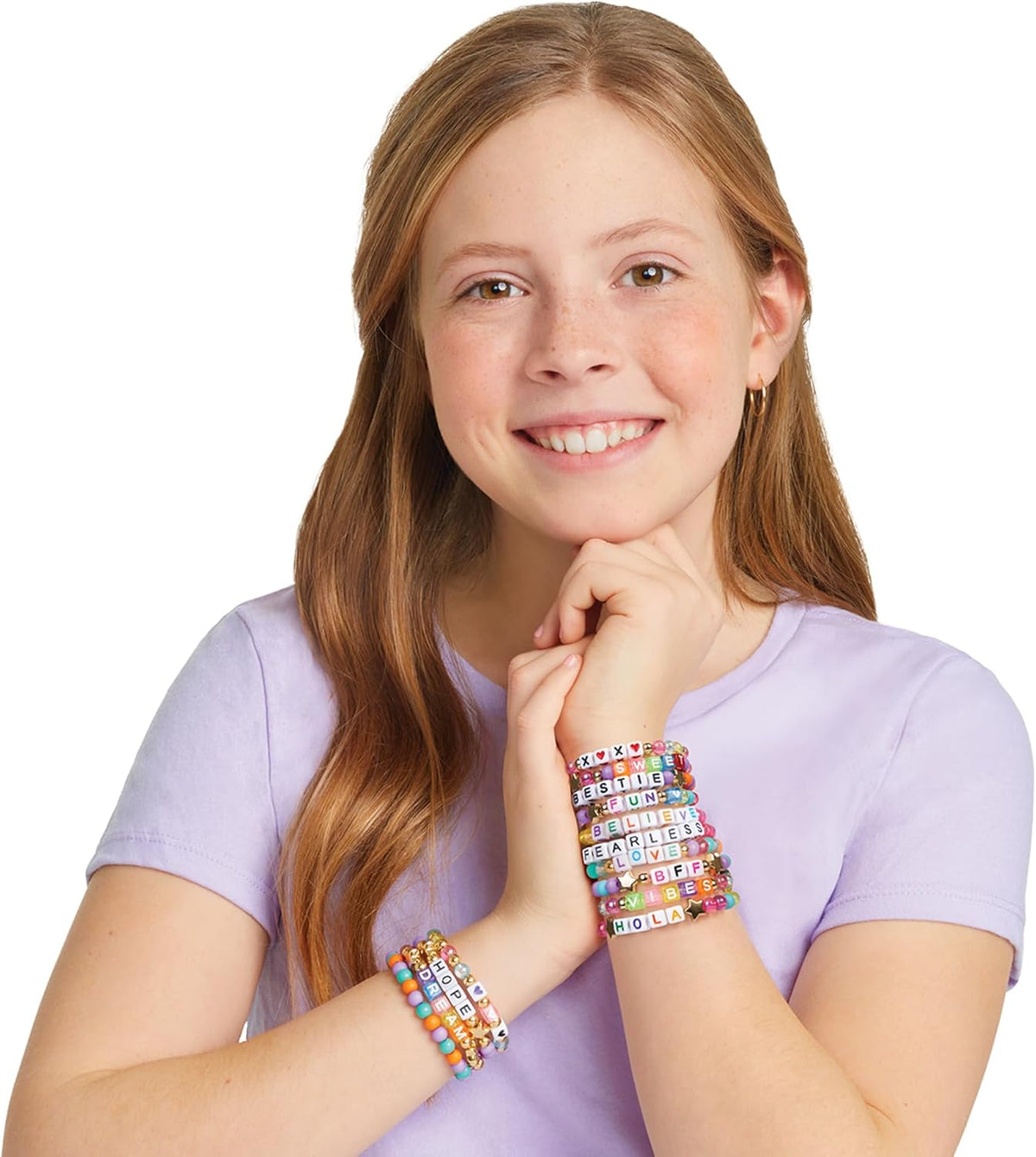 Alphabet Bead Bracelet Set - 1008pc DIY Jewelry Kit