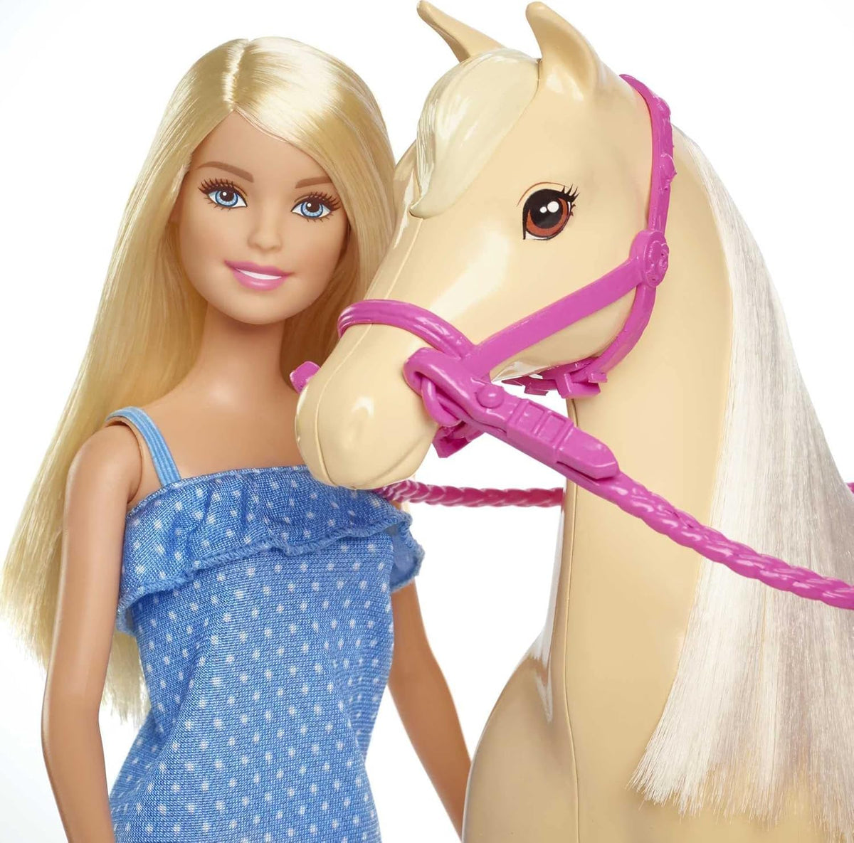 Doll & Toy Horse Set
